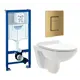 Комплект инсталляция с унитазом Grohe 639765 цвет белый