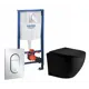 Комплект инсталляция с унитазом Grohe 513067 цвет черный