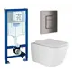Комплект инсталляция с унитазом Grohe 639835 цвет белый