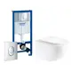 Комплект инсталляция с унитазом Grohe 553226 цвет белый