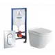 Комплект инсталляция с унитазом Grohe 512528 цвет белый