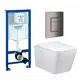 Комплект инсталляция с унитазом Grohe 639847 цвет белый