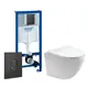 Комплект инсталляция с унитазом Grohe 515691 цвет белый
