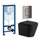 Комплект инсталляция с унитазом Grohe 639879 цвет черный