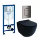 Комплект инсталляция с унитазом Grohe 639883 цвет черный