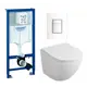 Комплект инсталляция с унитазом Grohe 681357 цвет белый