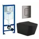 Комплект инсталляция с унитазом Grohe 639885 цвет черный
