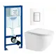 Комплект инсталляция с унитазом Grohe 681362 цвет белый