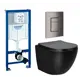 Комплект инсталляция с унитазом Grohe 639890 цвет черный