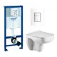 Комплект инсталляция с унитазом Grohe 681366 цвет белый
