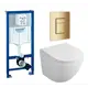 Комплект инсталляция с унитазом Grohe 639641 цвет белый