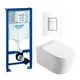 Комплект инсталляция с унитазом Grohe 681371 цвет белый