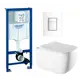 Комплект инсталляция с унитазом Grohe 681373 цвет белый