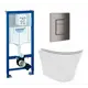 Комплект инсталляция с унитазом Grohe 639903 цвет белый