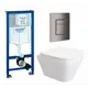 Комплект инсталляция с унитазом Grohe 639904 цвет белый