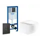 Комплект инсталляция с унитазом Grohe 553381 цвет белый