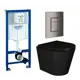 Комплект инсталляция с унитазом Grohe 639910 цвет черный