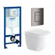 Комплект инсталляция с унитазом Grohe 639911 цвет белый