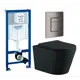 Комплект инсталляция с унитазом Grohe 639913 цвет черный