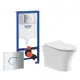 Комплект инсталляция с унитазом Grohe 512439 цвет белый
