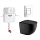 Комплект инсталляция с унитазом Grohe 535227 цвет черный