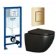 Комплект инсталляция с унитазом Grohe 639676 цвет черный