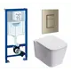 Комплект инсталляция с унитазом Grohe 639933 цвет белый