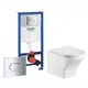 Комплект инсталляция с унитазом Grohe 512463 цвет белый