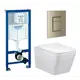Комплект инсталляция с унитазом Grohe 639953 цвет белый