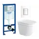 Комплект инсталляция с унитазом Grohe 681444 цвет белый