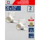 Водорозетка СТМ Пласт 1/2"x20 мм ВР полипропилен 2 шт CPWF2012K02