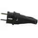 Каучуковая вилка Filum FL-PLUG-P-EU-IP44-BK Push-pull 2P+PE 16A 250В IP44 переносная чёрная