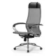 Офисное кресло Ergolife Set 12/подл.131/осн.Synchro 052 67.5x131x70 см сетка цвет серый