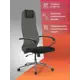 Офисное кресло Ergolife SU-B-10/подл.130/осн.009 68.3x131x70 см сетка цвет темно-серый/черный