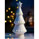 Светящаяся электрическая фигура Luazon lighting Елка снежная 10502273 разноцветный