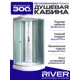 Душевая кабина River Nara light низкий поддон 90х90см 10000002912