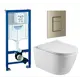 Комплект инсталляция с унитазом Grohe 639978 цвет белый