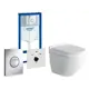 Комплект инсталляция с унитазом Grohe 513261 цвет белый