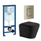 Комплект инсталляция с унитазом Grohe 639987 цвет черный