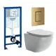 Комплект инсталляция с унитазом Grohe 639735 цвет белый