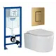 Комплект инсталляция с унитазом Grohe 639737 цвет белый