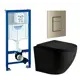 Комплект инсталляция с унитазом Grohe 639996 цвет черный