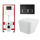 Комплект инсталляция с унитазом Tece 524291 цвет белый