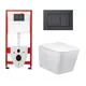 Комплект инсталляция с унитазом Tece 426017 цвет белый