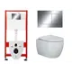 Комплект инсталляция с унитазом Tece 425661 цвет белый