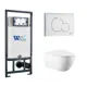 Комплект инсталляция с унитазом Weltwasser 542012 цвет белый