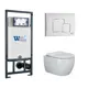 Комплект инсталляция с унитазом Weltwasser 542274 цвет белый