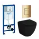 Комплект инсталляция с унитазом Grohe 639680 цвет черный