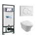 Комплект инсталляция с унитазом Weltwasser 542050 цвет белый