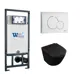 Комплект инсталляция с унитазом Weltwasser 542061 цвет черный